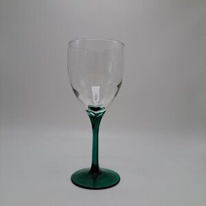 Libbey Domaine Green Juniper Stemmed Water Glass